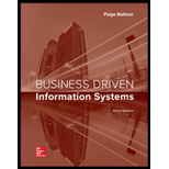 BUSINESS DRIVEN INFO.SYS.(LL)-W/CONNECT - 6th Edition - by BALTZAN - ISBN 9781260269222