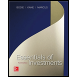 ESSENTIALS OF INVEST.-W/ACCESS >CUSTOM< - 10th Edition - by Bodie - ISBN 9781260295931