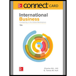 Connect 1-Semester Access Card for International Business - 12th Edition - by Charles W. L. Hill Dr - ISBN 9781260390049