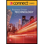 BUSINESS DRIVEN TECHNOLOGY-CONNECT - 8th Edition - by BALTZAN - ISBN 9781260425208