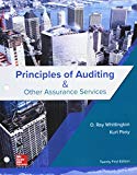 GEN COMBO LL PRINCIPLES OF AUDITING & OTHER ASSURANCE SERVICES; CONNECT AC - 21st Edition - by Ray Whittington, Kurt Pany - ISBN 9781260427202