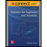 STATISTICS FOR ENGINEERS+SCI.-CONNECT - 5th Edition - by Navidi - ISBN 9781260430950