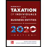 MCGRAW-HILL'S TAX.OF INDIV.+...(LL)2020 - 20th Edition - by SPILKER - ISBN 9781260432374