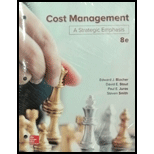 COST MANAGEMENT (LL) >CUSTOM< - 8th Edition - by BLOCHER - ISBN 9781260448931