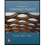 PRIN.OF CORPORATE FINANCE (LOOSELEAF) - 13th Edition - by BREALEY - ISBN 9781260465136