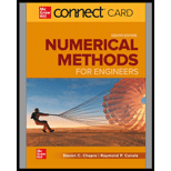 NUMERICAL METH.F/ENGR.-CONNECT ACCESS - 8th Edition - by Chapra - ISBN 9781260484526