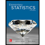 ELEMENTARY STATISTICS (LL)-W/CONNECT - 3rd Edition - by Navidi - ISBN 9781260487534