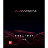 Macroeconomics - 11th Edition - by Colander - ISBN 9781260506891