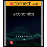 ECONOMICS-CONNECT PLUS ACCESS CARD - 11th Edition - by Colander - ISBN 9781260506914