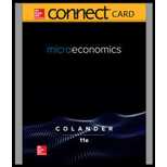 Connect Access Card For Microeconomics - 11th Edition - by David C Colander - ISBN 9781260507164