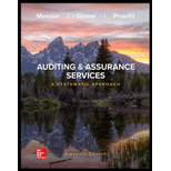 EBK AUDITING & ASSURANCE SERVICES: A SY - 11th Edition - by Jr - ISBN 9781260687668