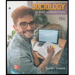 SOCIOLOGY:BRIEF INTRO.(LL) - 14th Edition - by Schaefer - ISBN 9781260696943