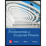 FUNDAMENTALS OF CORP.FINANCE(LOOSELEAF) - 10th Edition - by BREALEY - ISBN 9781260703900