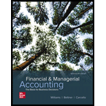 Financial & Managerial Accounting - 19th Edition - by Jan Williams - ISBN 9781260706178