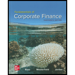 FUND.OF CORPORATE FINANCE - 13th Edition - by Ross - ISBN 9781260772395