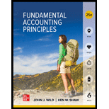 Fundamental Accounting Principles - 25th Edition - by Wild,  John - ISBN 9781260780222