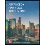 ADVANCED FINANCIAL ACCT.(LL) >CUSTOM<   - 12th Edition - by Christensen - ISBN 9781260824292