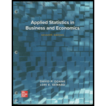 APPLIED STAT.IN BUS.+ECONOMICS (LOOSE) - 7th Edition - by DOANE - ISBN 9781264098569