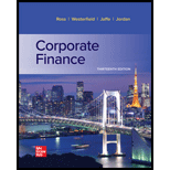 CORPORATE FINANCE (LOOSELEAF) - 13th Edition - by Ross - ISBN 9781264112203