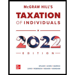 MCGRAW-HILL'S TAXATION OF INDIV.2022 - 22nd Edition - by SPILKER - ISBN 9781264368921