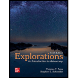 Loose Leaf for Explorations: Introduction to Astronomy - 10th Edition - by ARNY,  Thomas, SCHNEIDER,  Stephen  - ISBN 9781265914745
