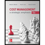 COST MANAGEMENT (LOOSELEAF)-W/CONNECT - 9th Edition - by BLOCHER - ISBN 9781266439452