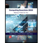 COMPUTING ESSENTIALS 2023:COMP.(LL) - 23rd Edition - by OLEARY - ISBN 9781266534782