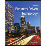 BUSINESS DRIVEN TECHNOLOGY-EBOOK ACCESS - 9th Edition - by BALTZAN - ISBN 9781266559129