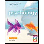 PSYCHOLOGY W/DSM-5 UPDATE - 3rd Edition - by Ciccarelli - ISBN 9781269246637