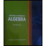 Beginning & Intermediate Algebra Custom 5th Edition Los Angeles Trade Tech - 5th Edition - by Elayn Martin-Gay - ISBN 9781269456937