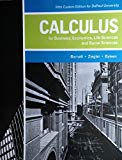 Calculus for Business, Economics, Life Sciences and Social Sciences (5th Edition) (DePaul Custom Version) - 5th Edition - by Ziegler,  Byleen Barnett - ISBN 9781269907316