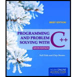Programming and Problem Solving with C++, Brief - 6th Edition - by Nell Dale - ISBN 9781284028645