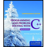 Programming and Problem Solving With C++ - 6th Edition - by Dale, Nell/ Weems - ISBN 9781284028768