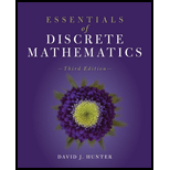 Essentials of Discrete Mathematics - 3rd Edition - by David J. Hunter - ISBN 9781284056242