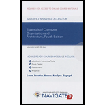Navigate 2 Advantage Access for Essentials of Computer Organization and Architecture