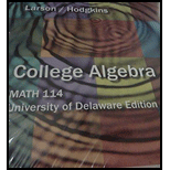 Acp College Algebra Udel - 2nd Edition - by Larson Hodgkins - ISBN 9781285025735