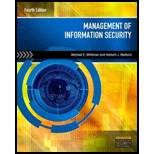 Management of Information Security - 4th Edition - by Michael E. Whitman - ISBN 9781285062297