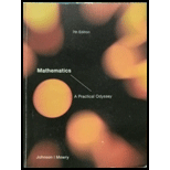 MATHEMATICS:PRACTICAL ODYSSEY >CUSTOM< - 7th Edition - by Johnson/Mowry - ISBN 9781285111780