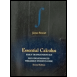 ESSENTIAL CALCULUS:EARLY W/SG> CUSTOM< - 2nd Edition - by James Stewart - ISBN 9781285126562