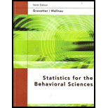 STATISTICS F/BEHAV.SCIENCES >C - 9th Edition - by GRAVETTER - ISBN 9781285137711