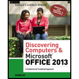 Discovering Computers & Microsoft Office 2013: A Fundamental Combined Approach - 1st Edition - by Misty E. Vermaat - ISBN 9781285169538