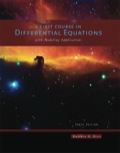 EBK A FIRST COURSE IN DIFFERENTIAL EQUA - 10th Edition - by ZILL - ISBN 9781285401102
