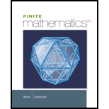 Finite Mathematics - 6th Edition - by Waner - ISBN 9781285415604