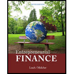 Entrepreneurial Finance - 5th Edition - by Leach, J. Chris; Melicher, Ronald W. - ISBN 9781285425757