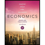 Economics: Private and Public Choice (MindTap Course List) - 15th Edition - by James D. Gwartney, Richard L. Stroup, Russell S. Sobel, David A. Macpherson - ISBN 9781285453538