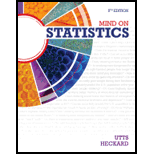 Mind on Statistics - 5th Edition - by Jessica M. Utts, Robert F. Heckard - ISBN 9781285463186