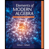 Elements Of Modern Algebra