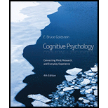 Cognitive Psychology: Connecting Mind, Research and Everyday Experience (MindTap Course List) - 4th Edition - by E. Bruce Goldstein - ISBN 9781285763880