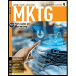 MKTG 9 (with Online, 1 term (6 months) Printed Access Card) (New, Engaging Titles from 4LTR Press) - 9th Edition - by Charles W. Lamb, Joe F. Hair, Carl McDaniel - ISBN 9781285860169