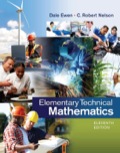 EBK ELEMENTARY TECHNICAL MATHEMATICS - 11th Edition - by EWEN - ISBN 9781285968353